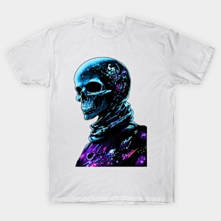 Graffiti Space Skull T-Shirt